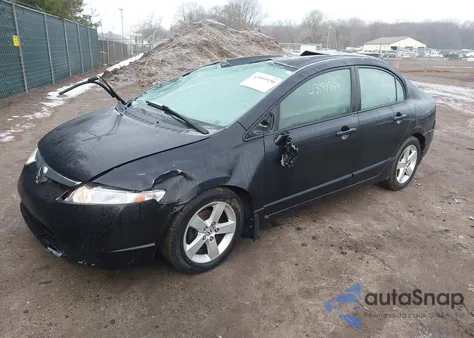 2008 Honda Civic Ex из США, поврежденный, VIN 1HGFA16858L110208